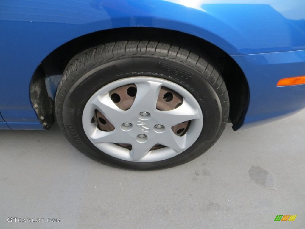 2006 Elantra GLS Sedan - Tidal Wave Blue / Gray photo #14