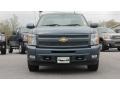 2011 Blue Granite Metallic Chevrolet Silverado 1500 LTZ Extended Cab 4x4  photo #3