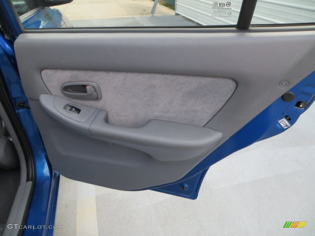 2006 Elantra GLS Sedan - Tidal Wave Blue / Gray photo #24