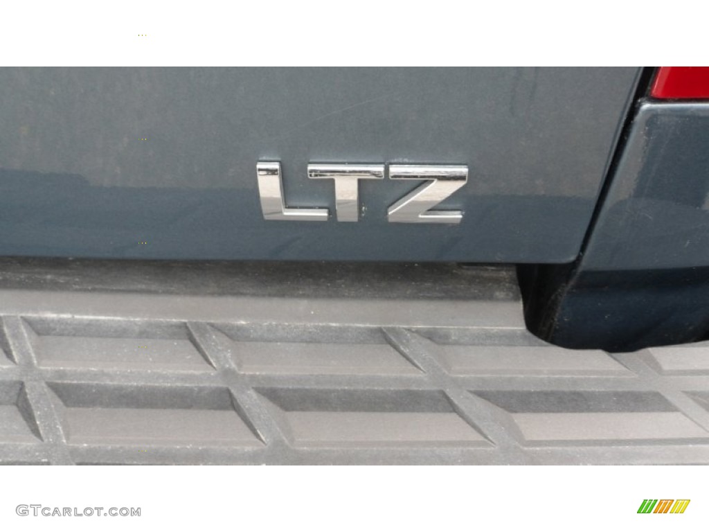2011 Silverado 1500 LTZ Extended Cab 4x4 - Blue Granite Metallic / Ebony photo #9