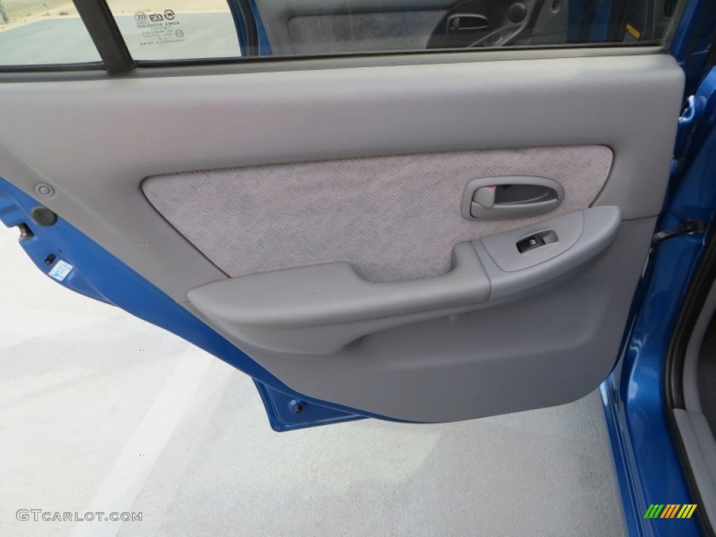 2006 Elantra GLS Sedan - Tidal Wave Blue / Gray photo #27