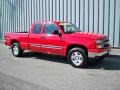 2006 Victory Red Chevrolet Silverado 1500 LT Extended Cab 4x4  photo #1