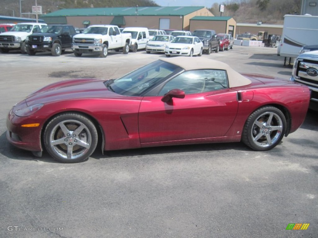 Monterey Red Metallic 2006 Chevrolet Corvette Convertible Exterior Photo #80429408