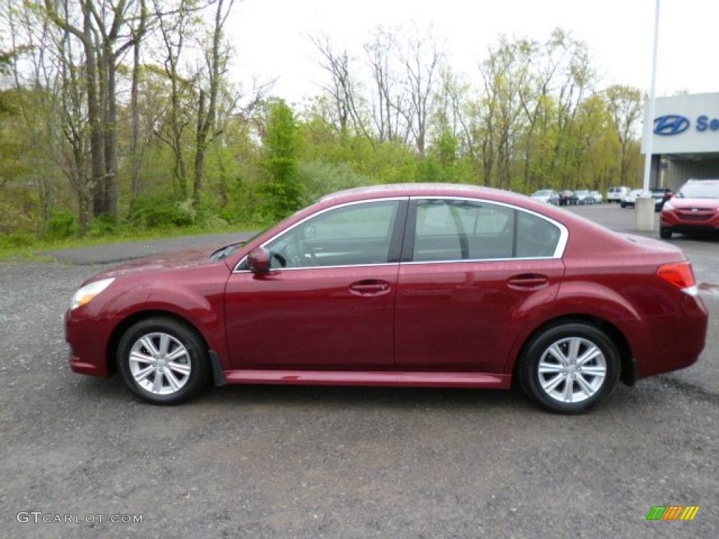 Venetian Red Pearl 2012 Subaru Legacy 2.5i Exterior Photo #80429539