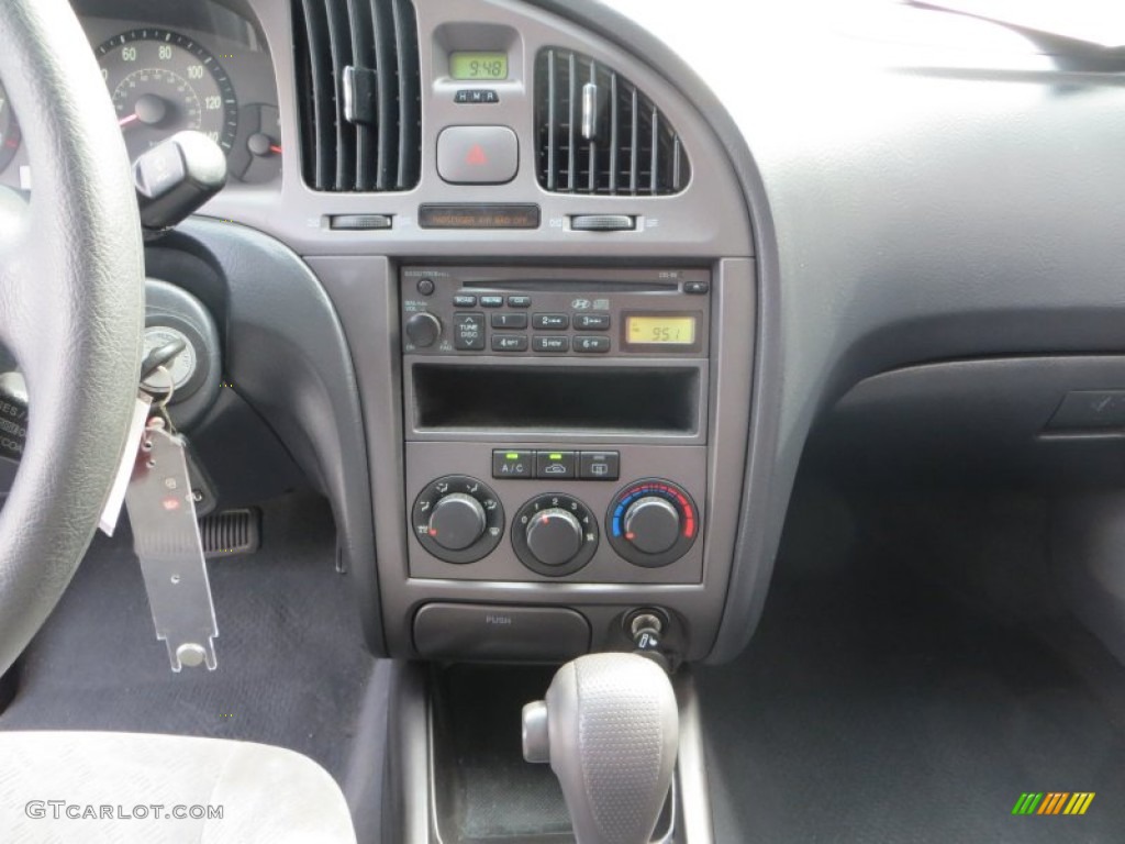 2006 Elantra GLS Sedan - Tidal Wave Blue / Gray photo #34