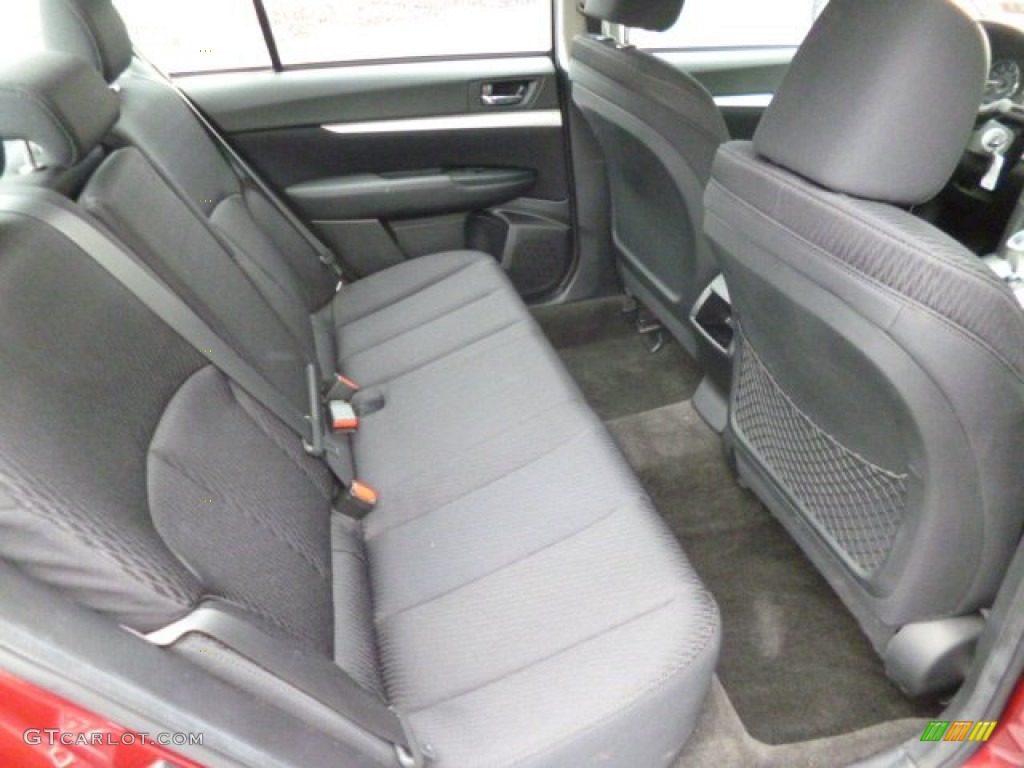 2012 Subaru Legacy 2.5i Rear Seat Photo #80429758