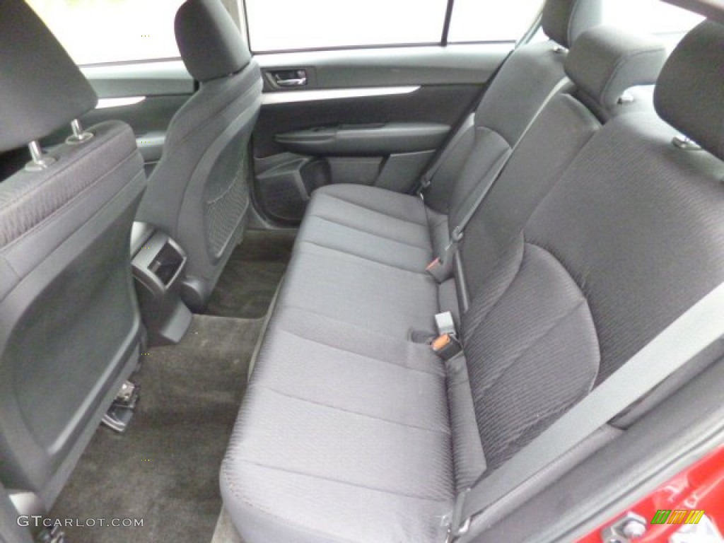 2012 Subaru Legacy 2.5i Rear Seat Photos