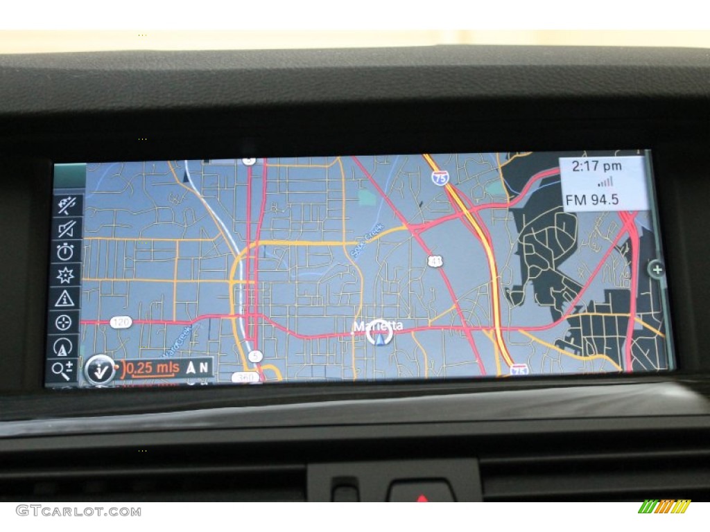 2011 BMW 5 Series 550i Sedan Navigation Photos