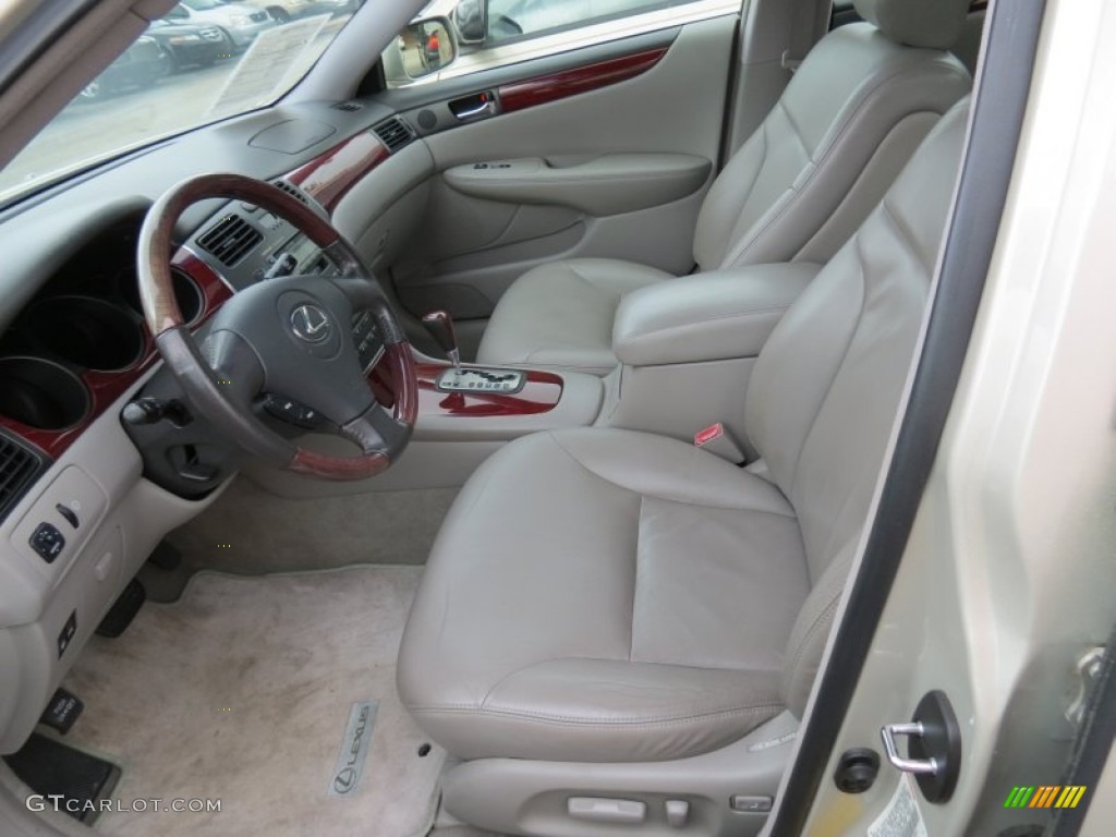 Ivory Interior 2002 Lexus ES 300 Photo #80430683