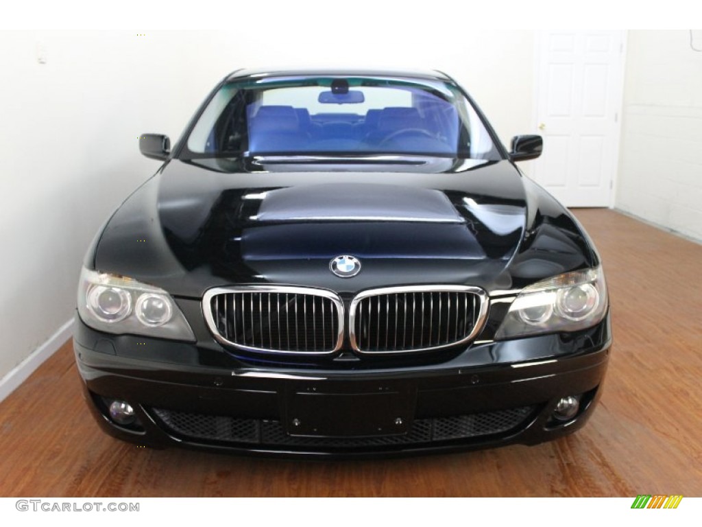 2008 7 Series 750i Sedan - Jet Black / Black photo #5