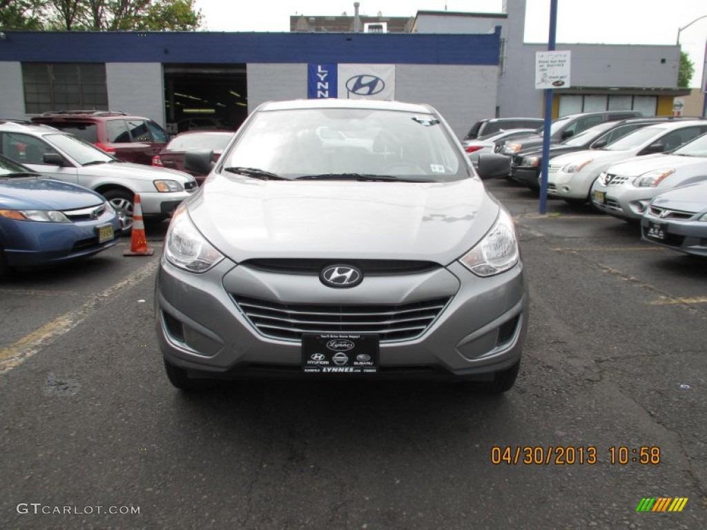 2010 Tucson GLS - Graphite Gray / Black photo #1