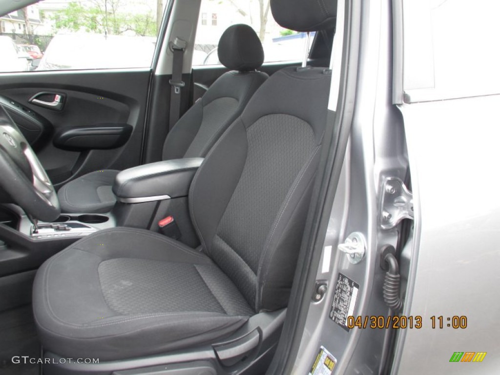 2010 Tucson GLS - Graphite Gray / Black photo #7