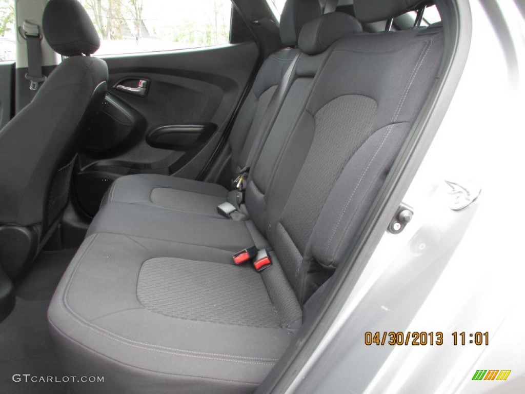 2010 Tucson GLS - Graphite Gray / Black photo #8