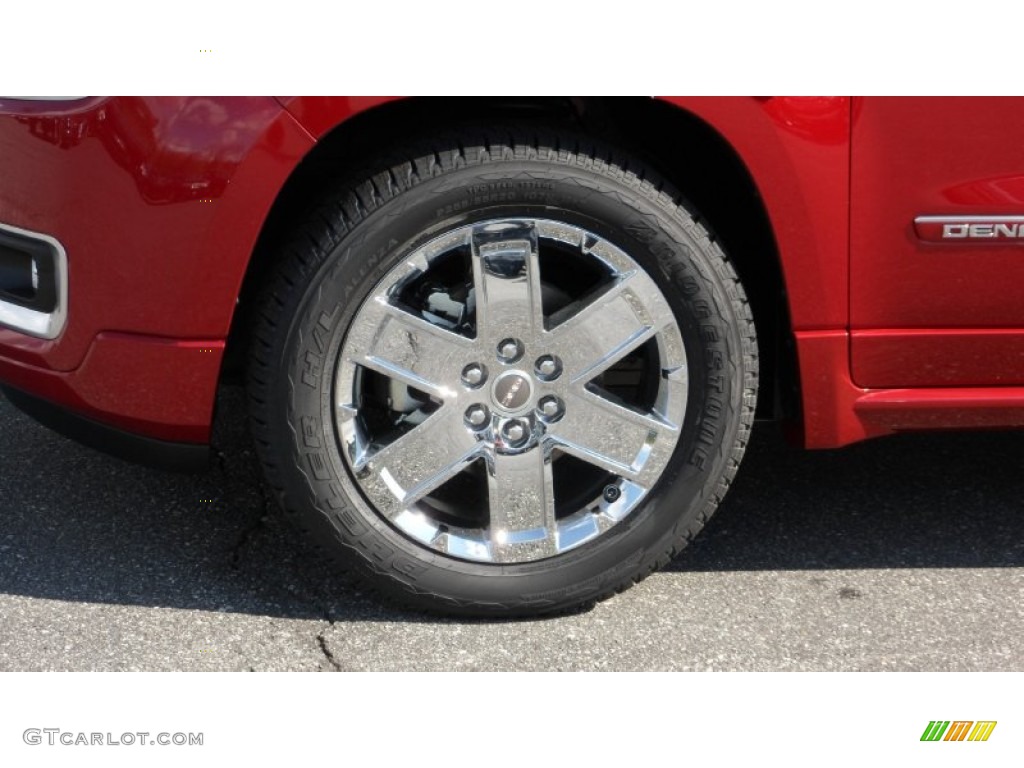 2013 Acadia Denali AWD - Crystal Red Tintcoat / Cocoa Dune photo #6