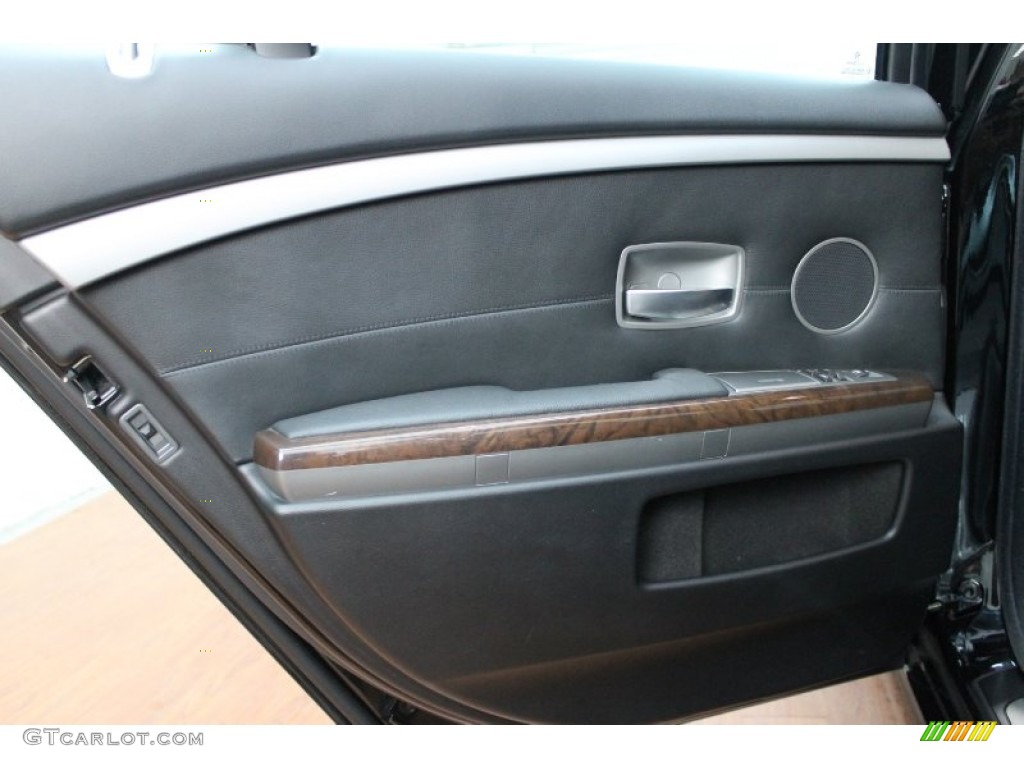 2008 7 Series 750i Sedan - Jet Black / Black photo #29