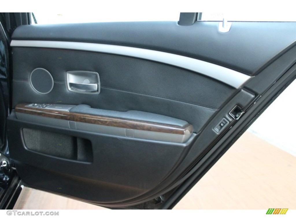 2008 7 Series 750i Sedan - Jet Black / Black photo #30