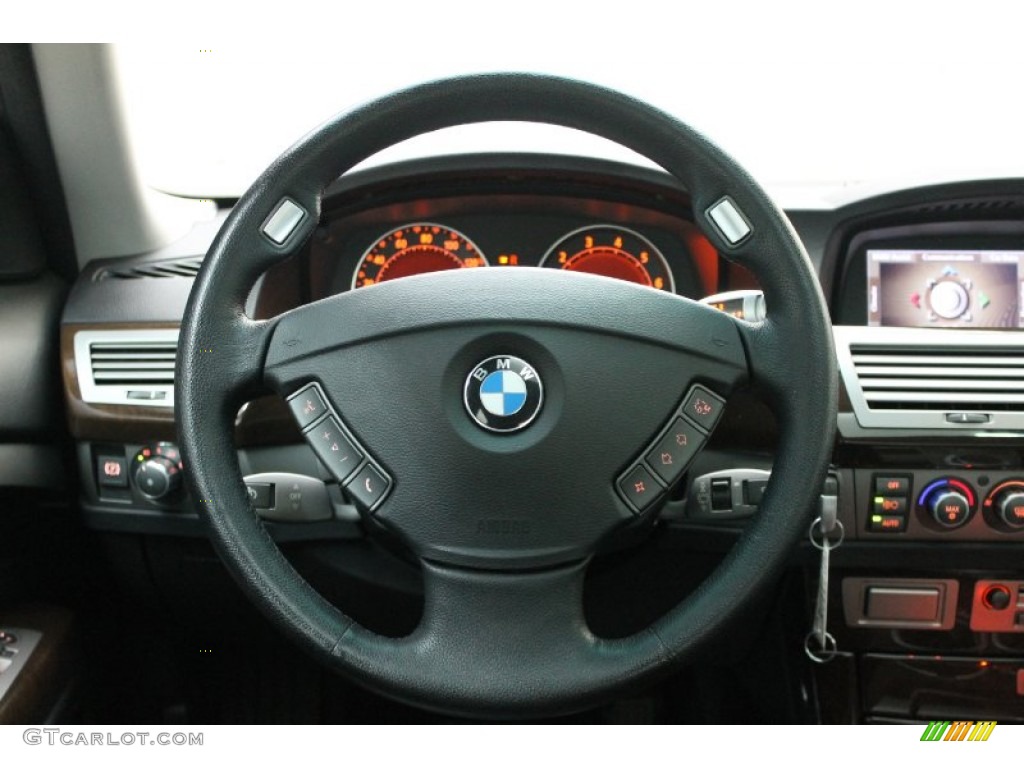 2008 7 Series 750i Sedan - Jet Black / Black photo #31