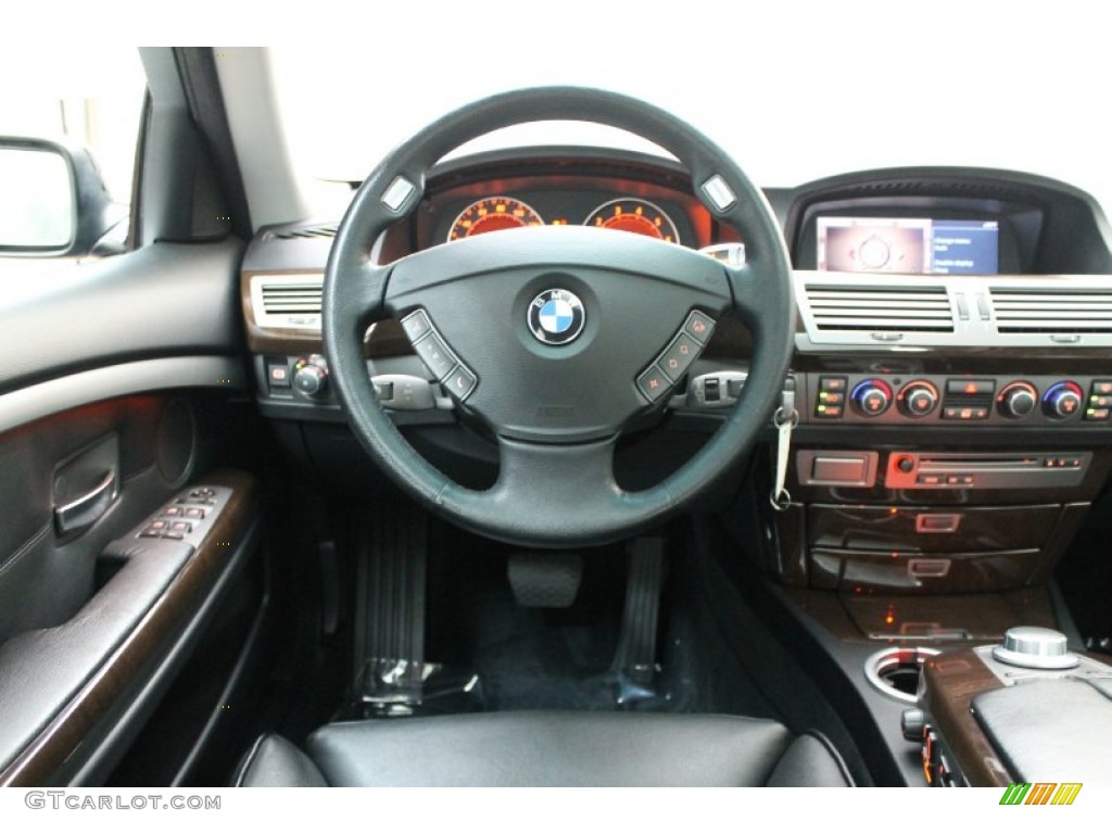 2008 7 Series 750i Sedan - Jet Black / Black photo #32