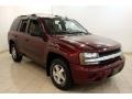 2005 Majestic Red Metallic Chevrolet TrailBlazer LS 4x4  photo #1