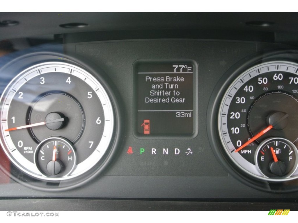 2013 Ram 1500 Tradesman Regular Cab 4x4 Gauges Photos