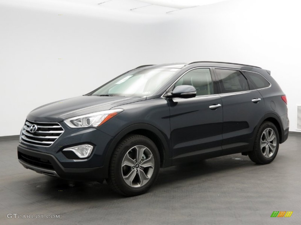 2013 Santa Fe GLS - Night Sky Pearl / Beige photo #1