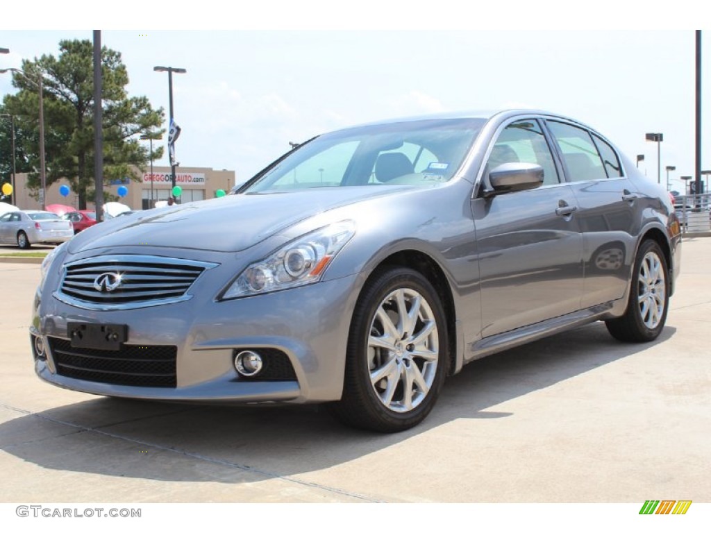 Graphite Shadow 2012 Infiniti G 37 x S Sport AWD Sedan Exterior Photo #80435049