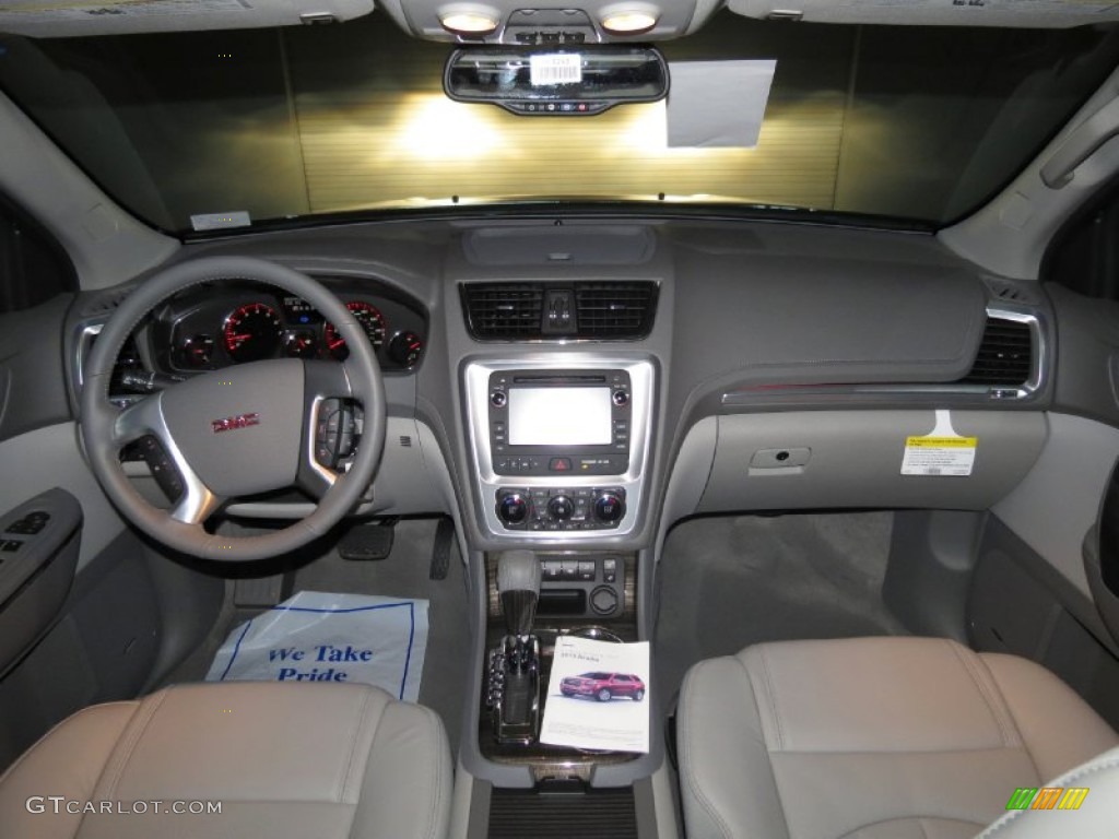 2013 Acadia SLT - Atlantis Blue Metallic / Light Titanium photo #5