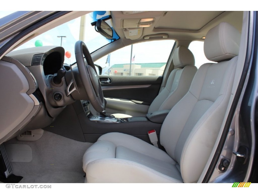 2012 Infiniti G 37 x S Sport AWD Sedan Front Seat Photo #80435389