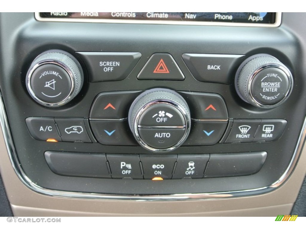 2014 Jeep Grand Cherokee Overland Controls Photo #80436113