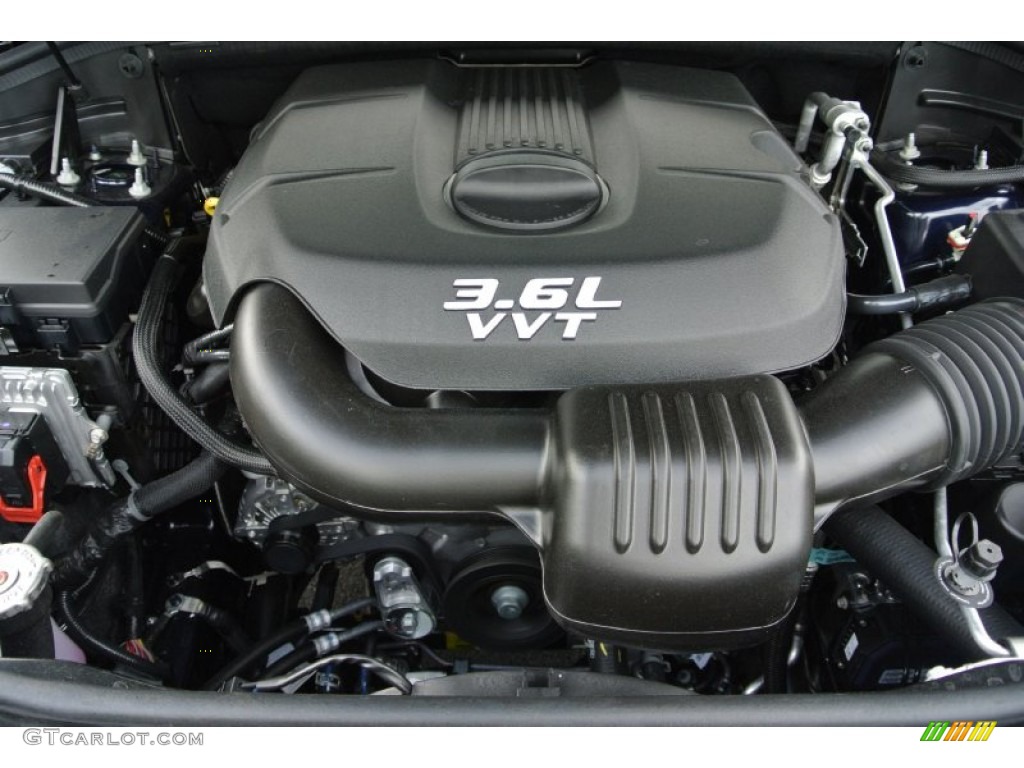 2014 Jeep Grand Cherokee Overland 3.6 Liter DOHC 24-Valve VVT Pentastar V6 Engine Photo #80436450