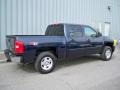 2007 Dark Blue Metallic Chevrolet Silverado 1500 LT Z71 Crew Cab 4x4  photo #3