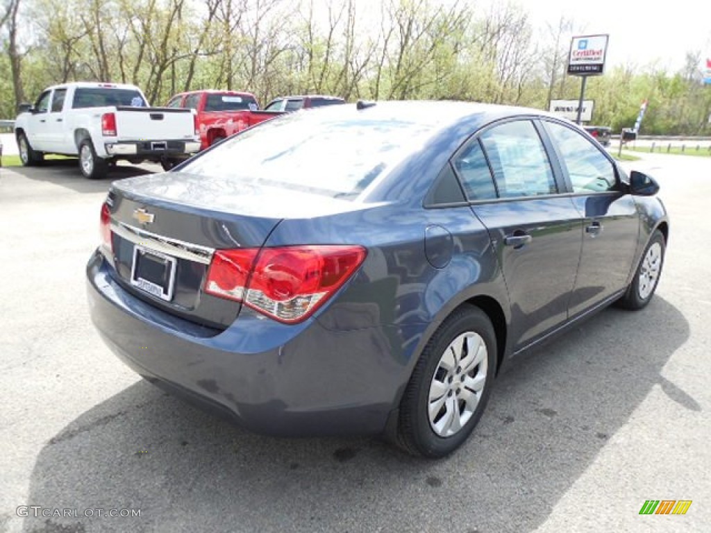2013 Cruze LS - Atlantis Blue Metallic / Jet Black/Medium Titanium photo #6