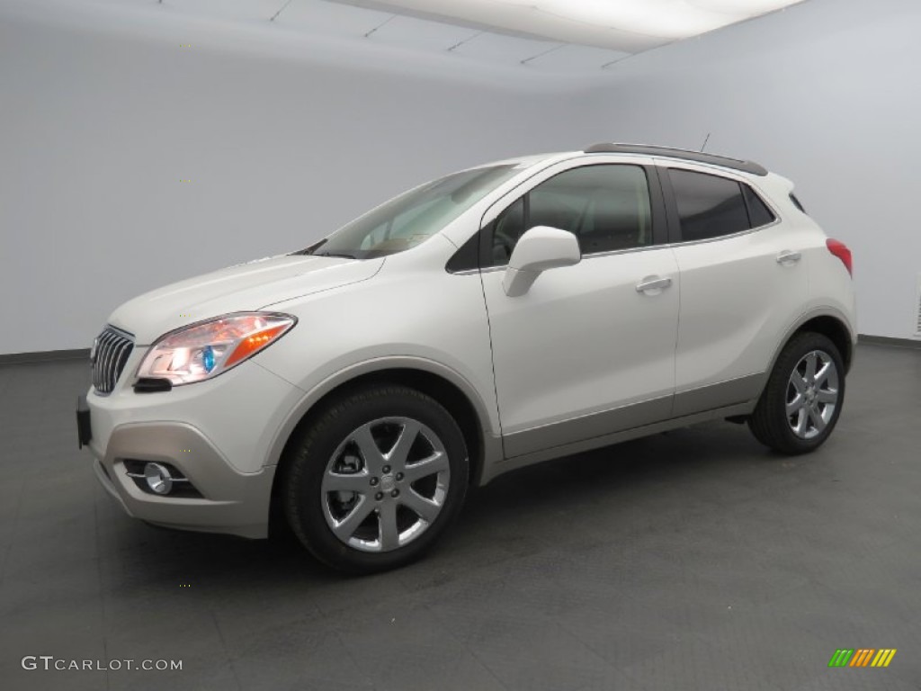 White Pearl Tricoat Buick Encore