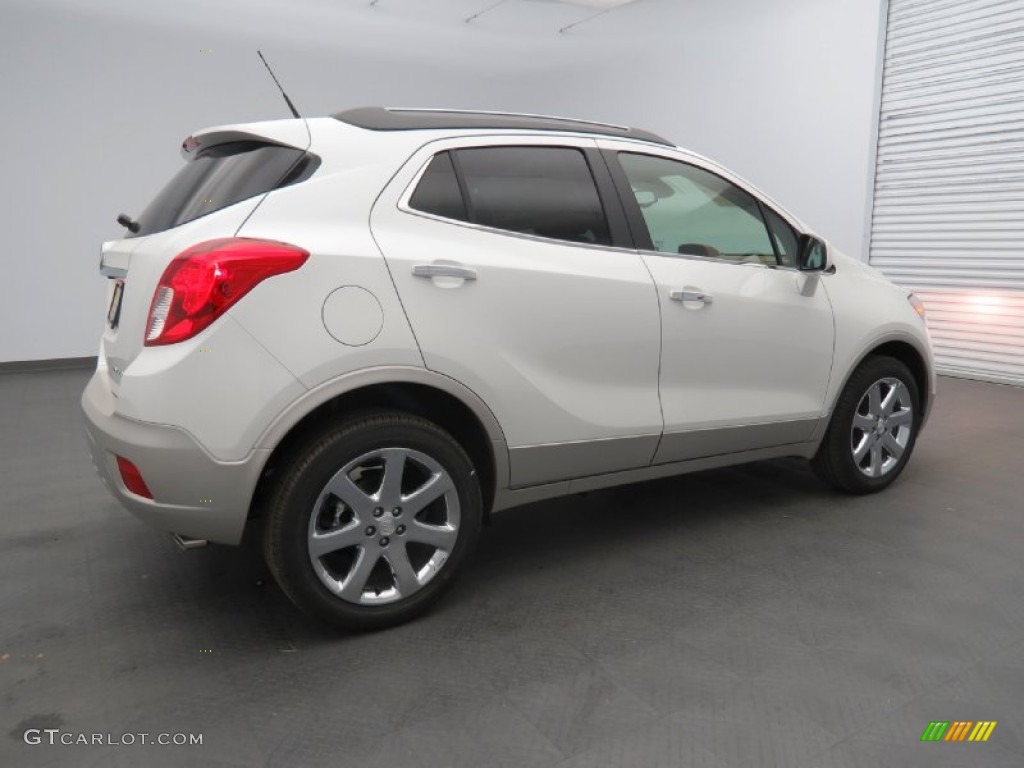 White Pearl Tricoat 2013 Buick Encore Leather Exterior Photo #80437820