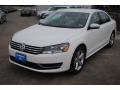 2013 Candy White Volkswagen Passat 2.5L SE  photo #3