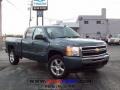 2009 Blue Granite Metallic Chevrolet Silverado 1500 LT Extended Cab 4x4  photo #1