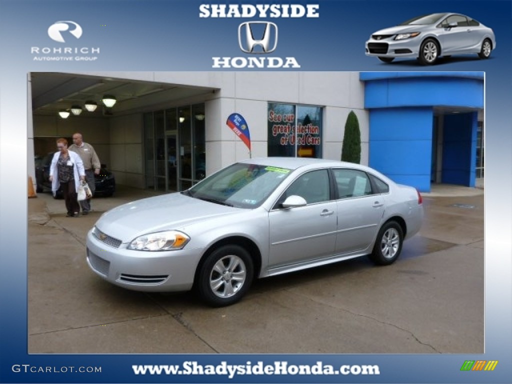 2012 Impala LS - Ashen Gray Metallic / Gray photo #1