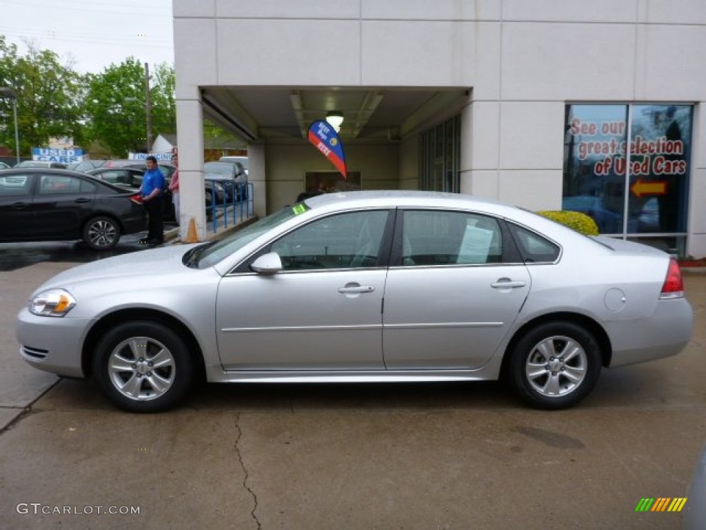 2012 Impala LS - Ashen Gray Metallic / Gray photo #2