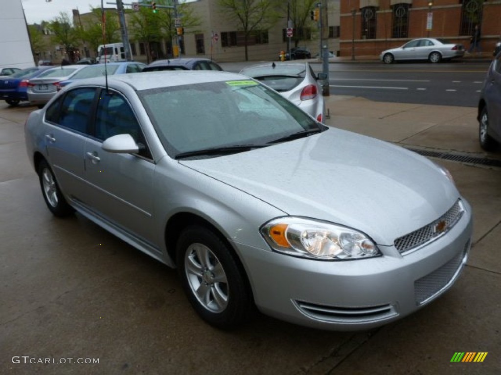 2012 Impala LS - Ashen Gray Metallic / Gray photo #3