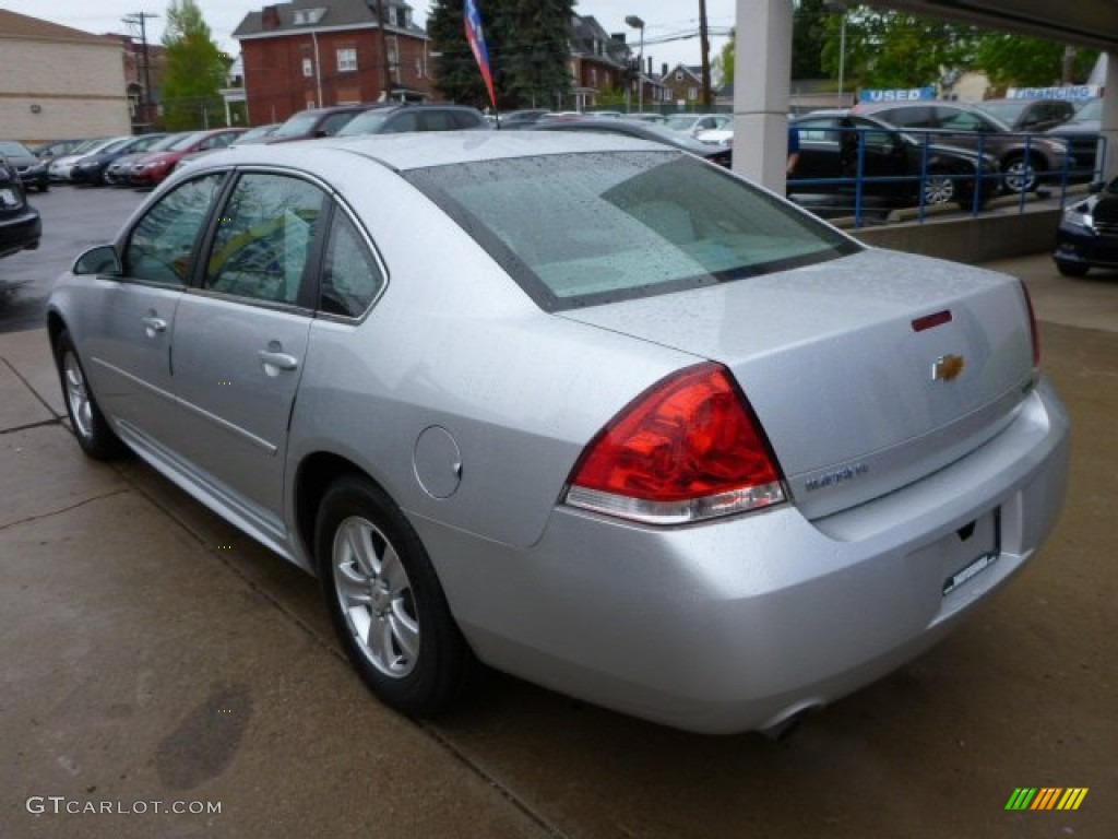 2012 Impala LS - Ashen Gray Metallic / Gray photo #12