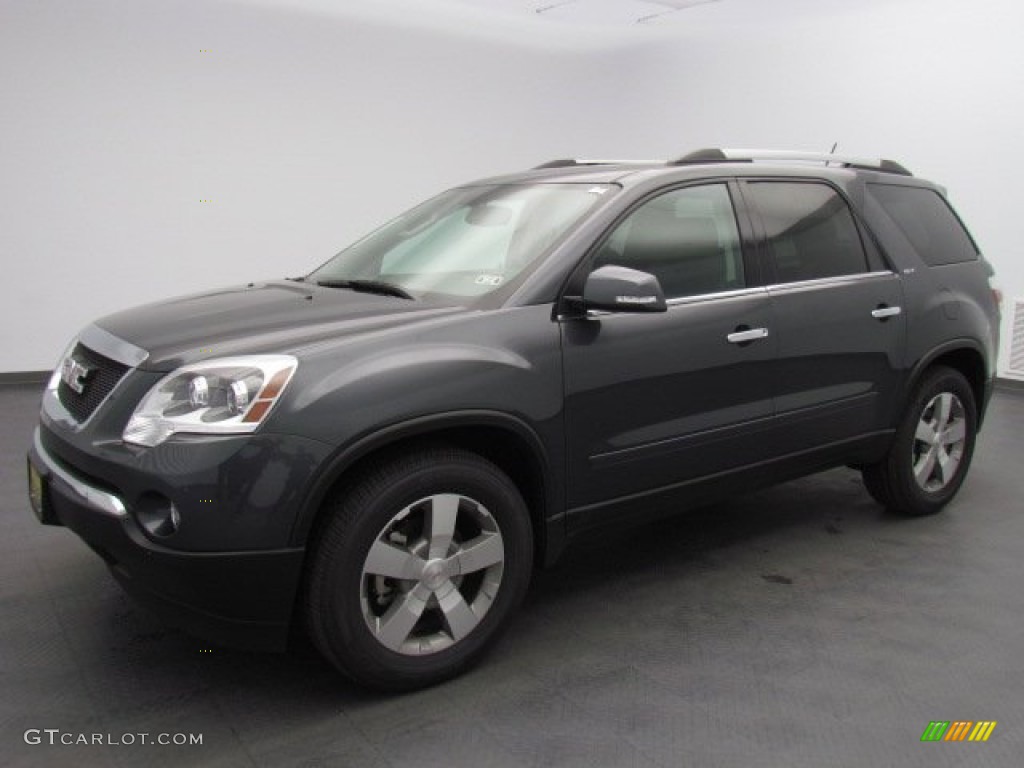 Cyber Gray Metallic 2012 GMC Acadia SLT Exterior Photo #80439299