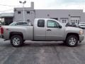 2009 Silver Birch Metallic Chevrolet Silverado 1500 LT Extended Cab 4x4  photo #4