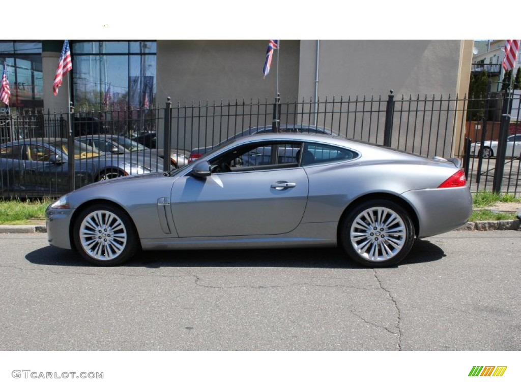 Lunar Grey Metallic 2011 Jaguar XK XK Coupe Exterior Photo #80440640