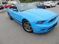Grabber Blue 2013 Ford Mustang V6 Premium Convertible