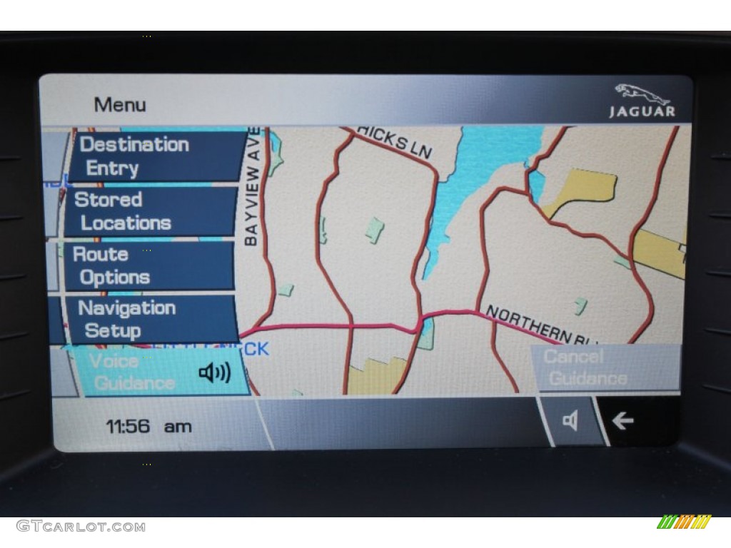 2011 Jaguar XK XK Coupe Navigation Photos