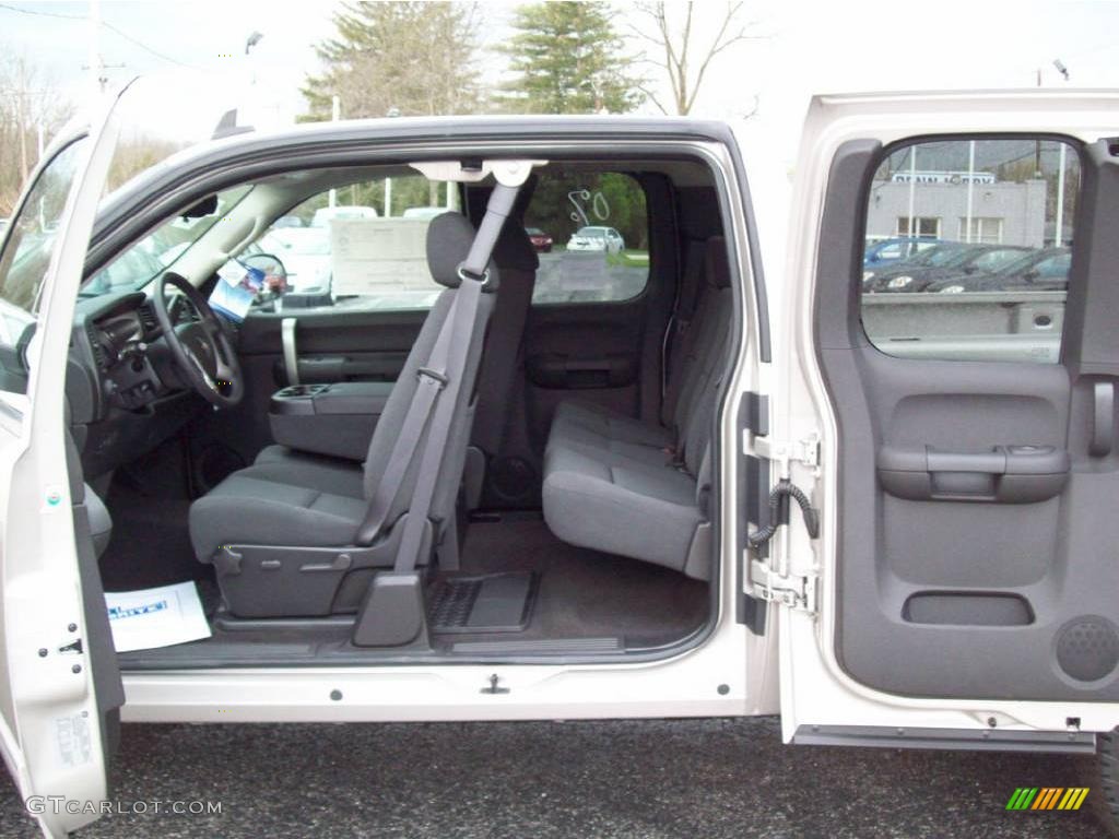 2009 Silverado 1500 LT Extended Cab 4x4 - Silver Birch Metallic / Ebony photo #15