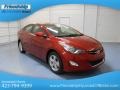 2013 Sparkling Ruby Hyundai Elantra GLS  photo #4