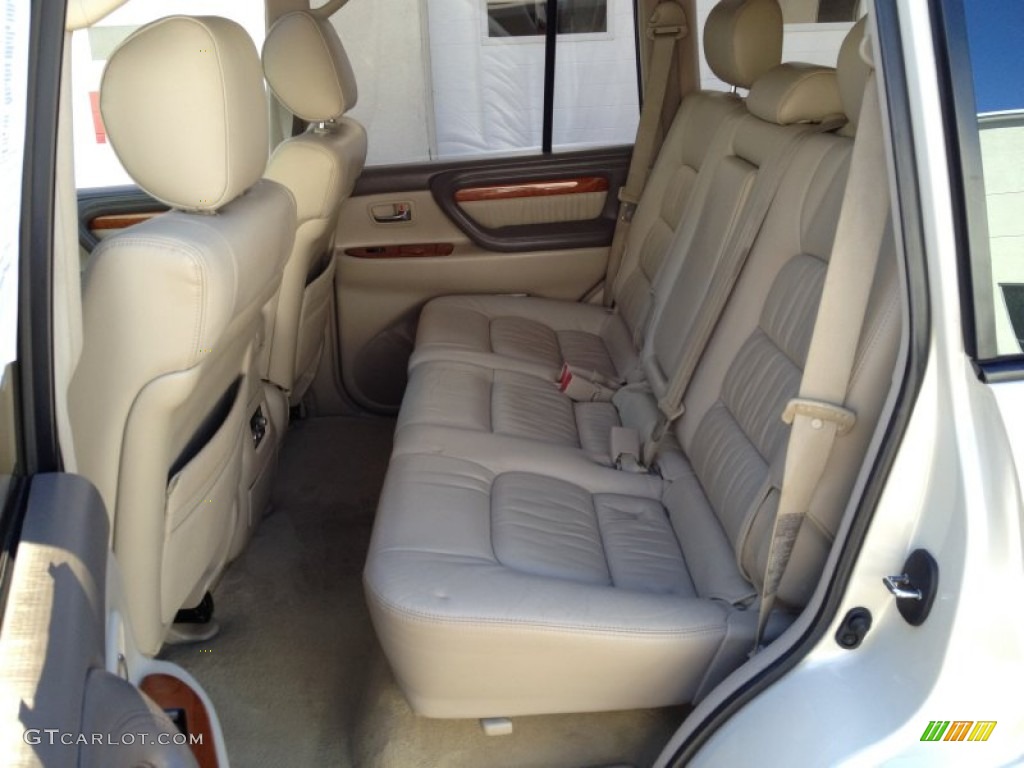 2003 Lexus LX 470 4x4 Rear Seat Photo #80442821