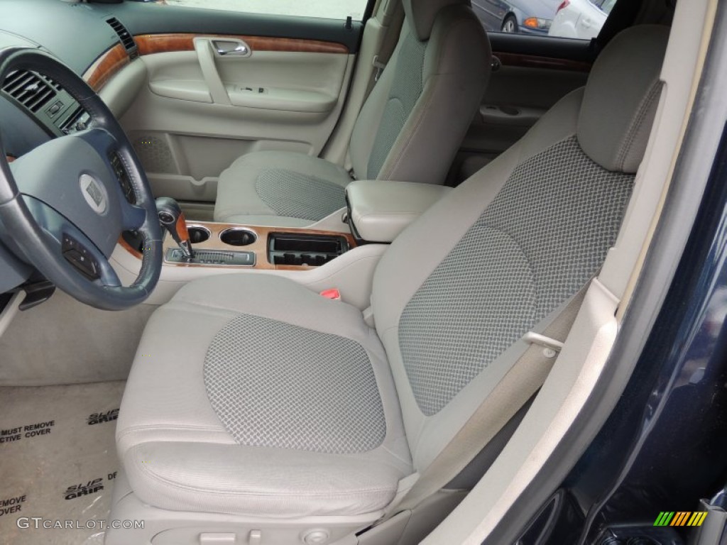 Gray Interior 2008 Saturn Outlook XR AWD Photo #80443658