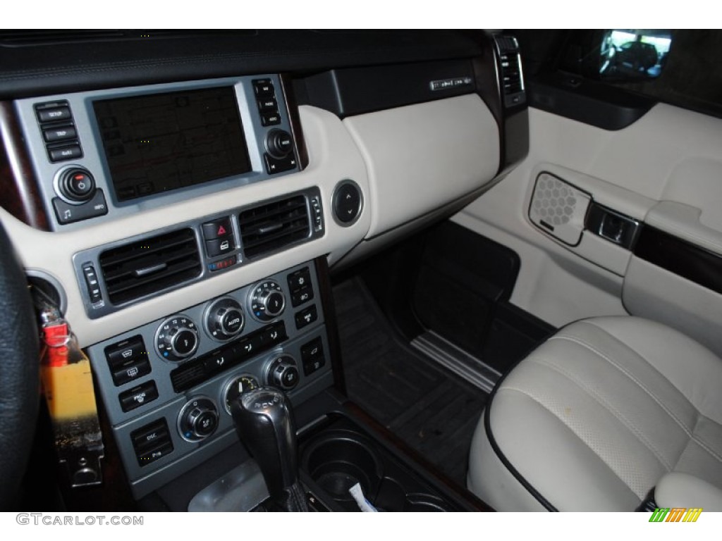2008 Range Rover V8 HSE - Java Black Pearlescent / Ivory photo #23